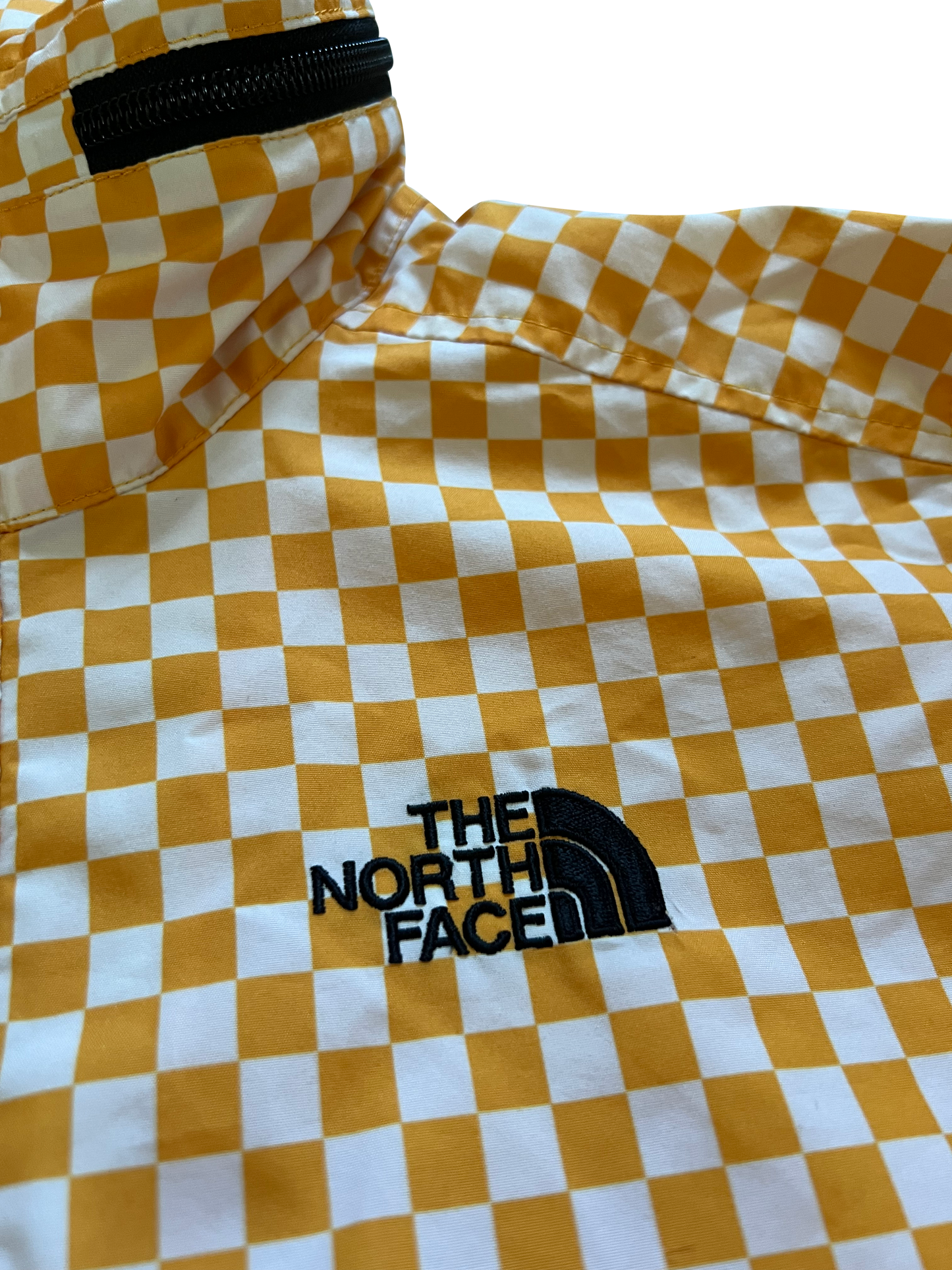 2011 Supreme x The North Face - Yellow Checkered Pullover